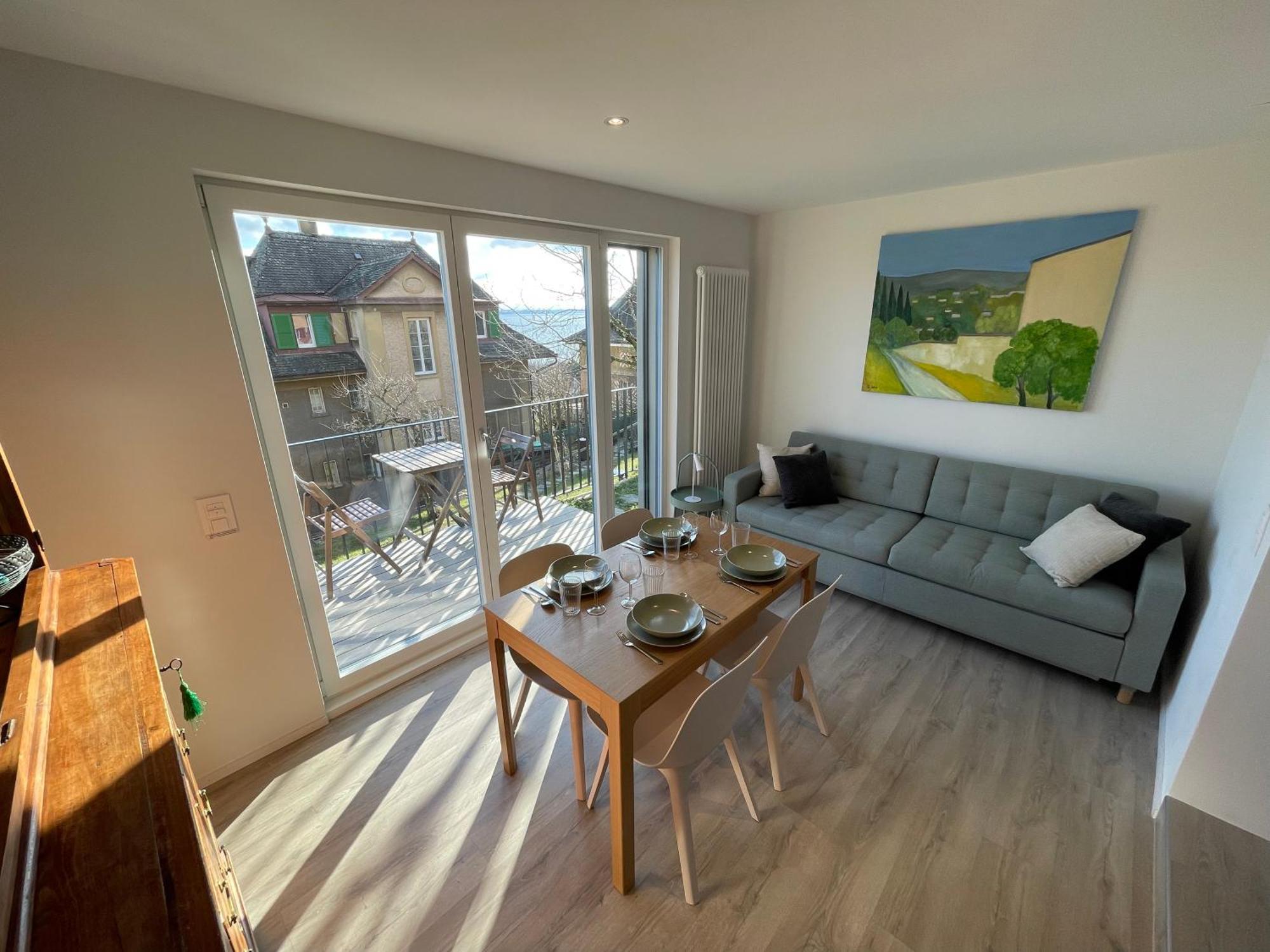 Mail 62 Apartment Neuchatel Luaran gambar