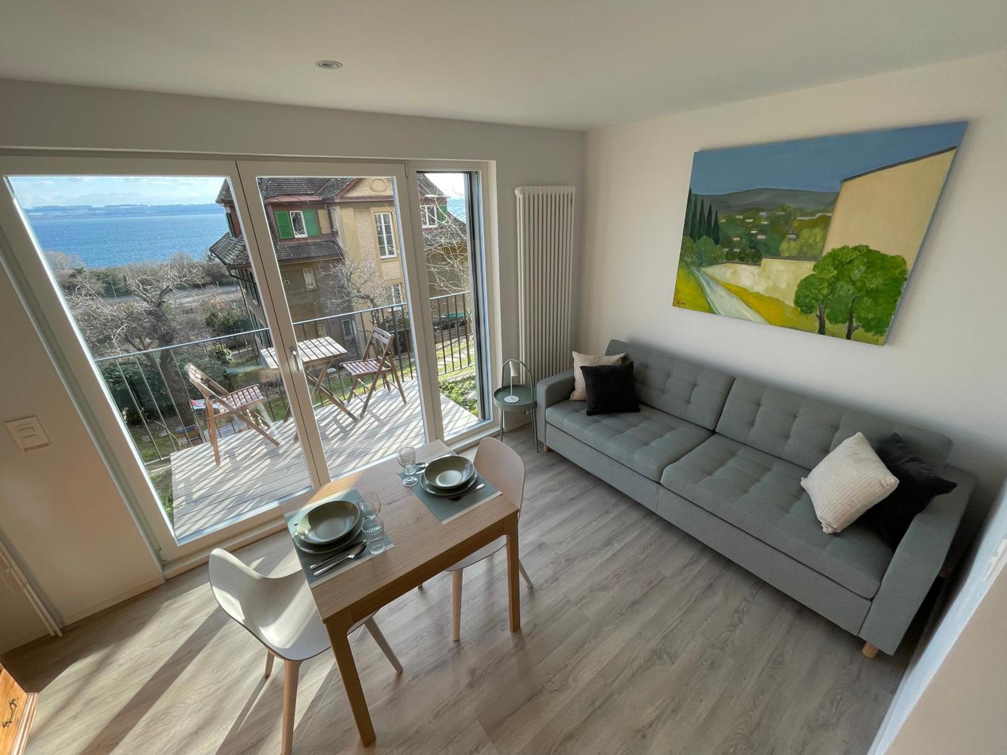Mail 62 Apartment Neuchatel Luaran gambar